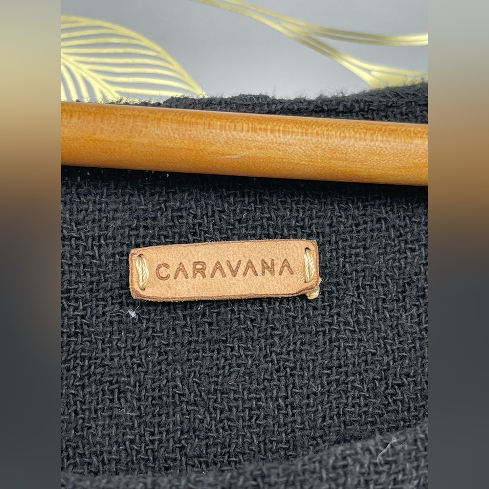 CARAVANA HADES SHIRT - BLACK Ntuchi Artisanal Cotton Gauze | OS - Picture 16 of 17